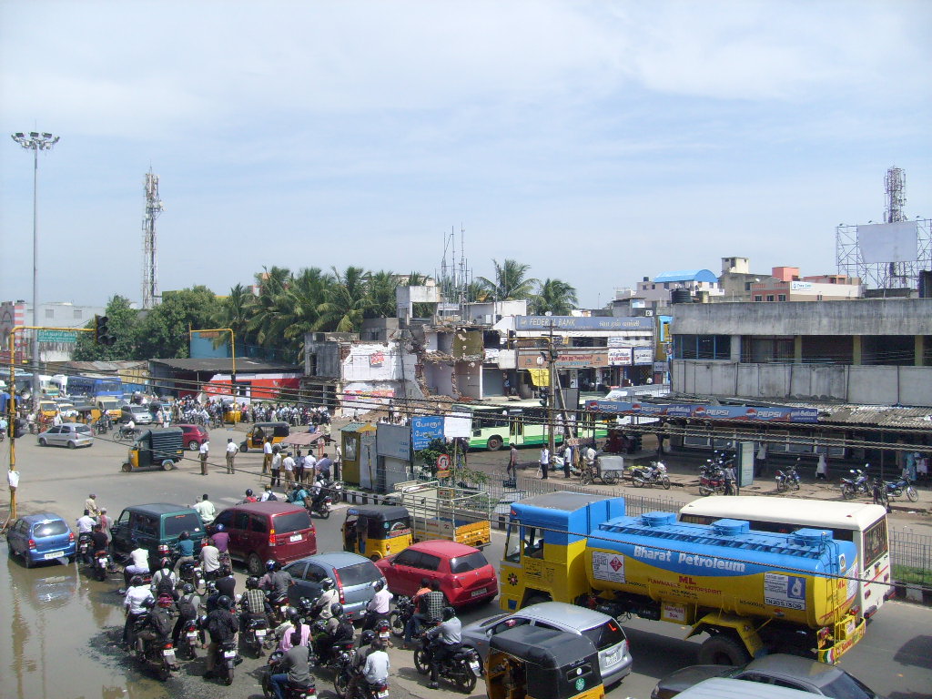 Porur Junction road connectivity in Chennai