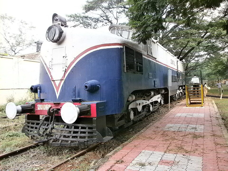 Train Model at Chennai Rail Museum