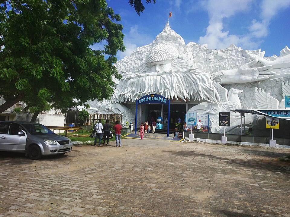 Entrance to VGP Snow Kingdom Chennai