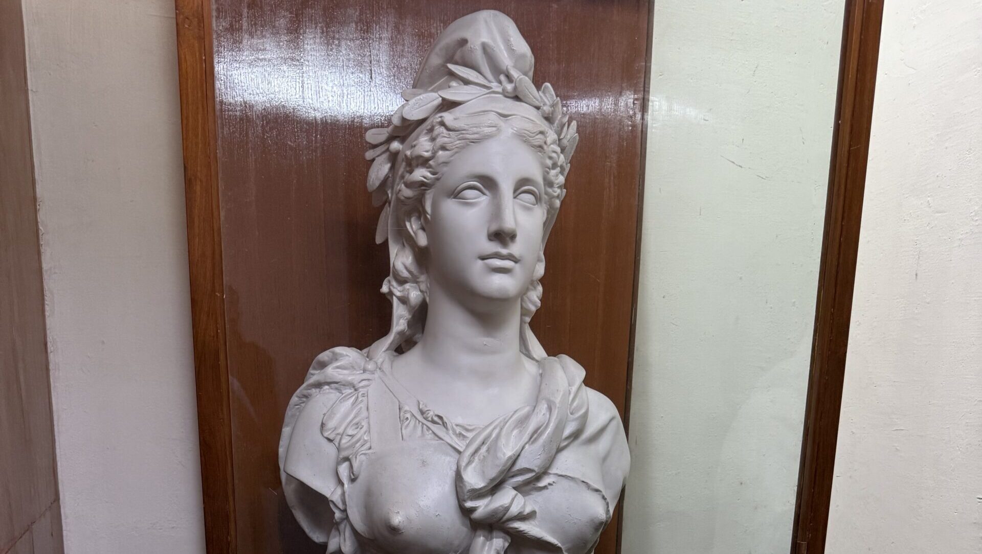 Goddess Bust at Fort St. George Museum Chennai