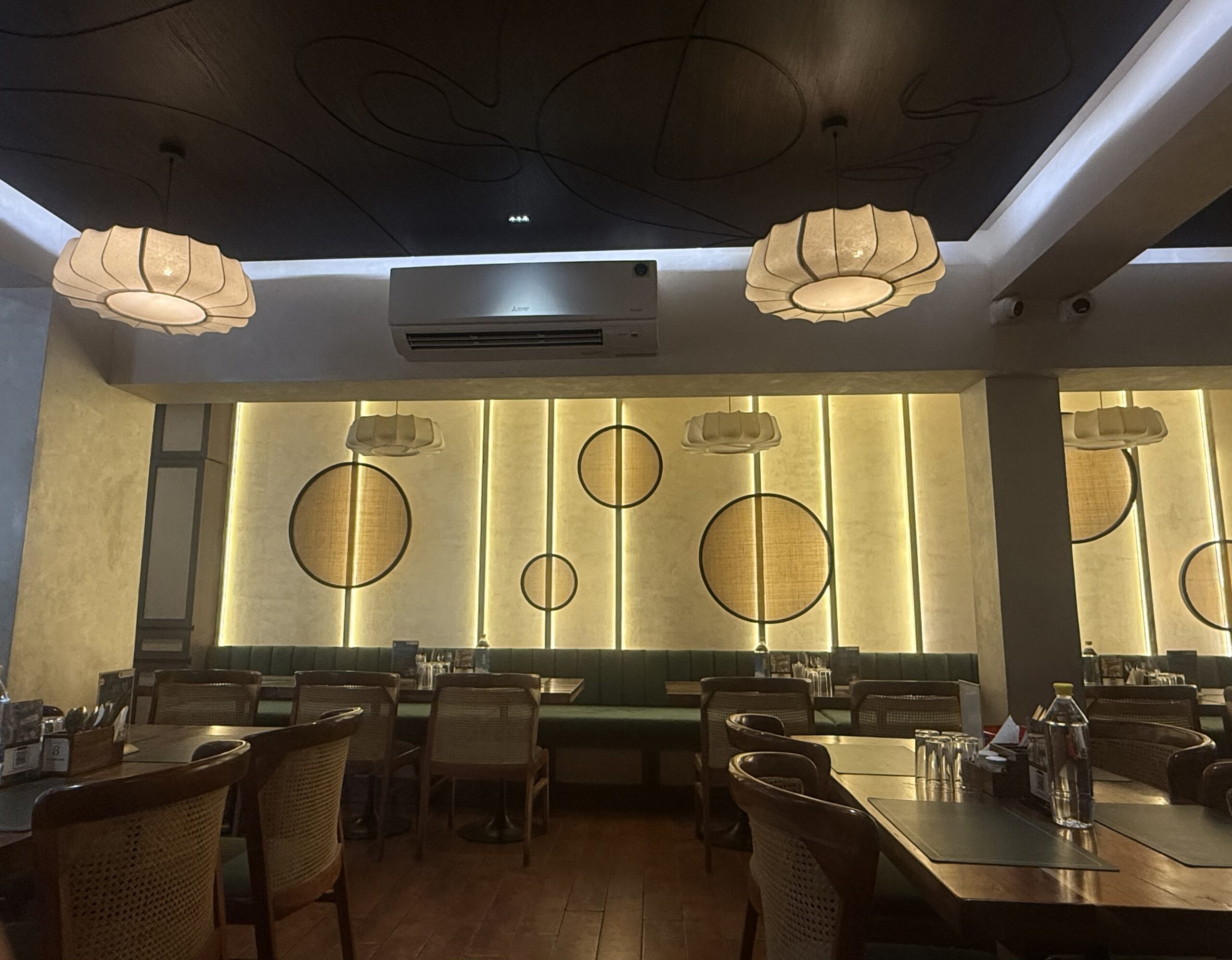 Tea Villa Cafe Anna Nagar Chennai elegant restaurant interior
