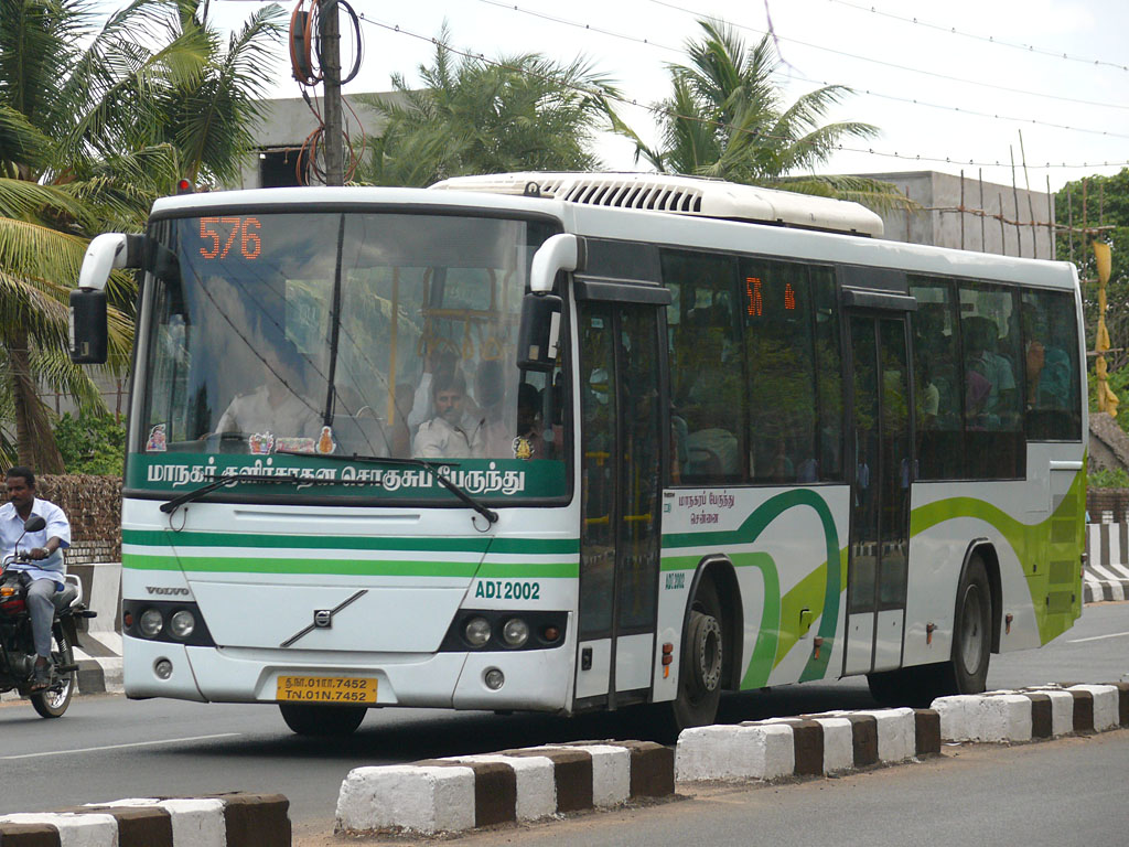 MTC city bus in Chennai