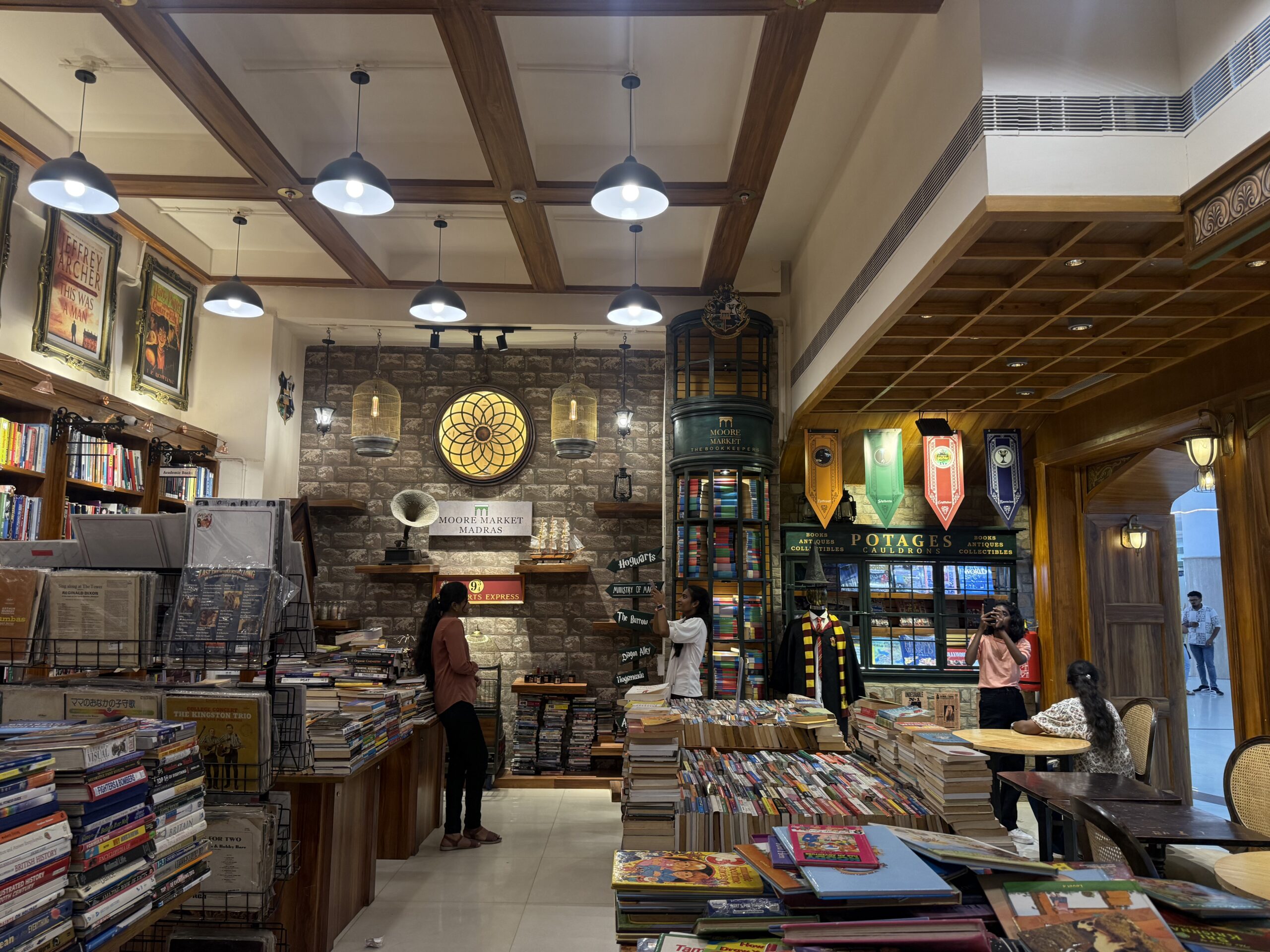 Entrance of Moore Market Bookstore Grand Square Mall Velachery Chennai