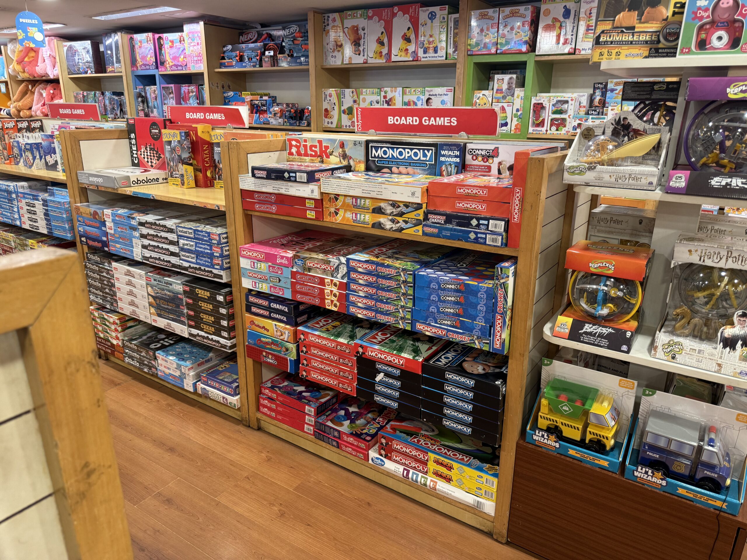 Board games, gifts and collectibles at Odyssey Bookstore Chennai